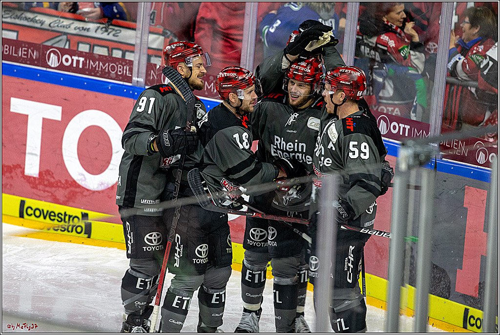 DEL; Koelner Haie - Augsburger Panther, 14.11.2018